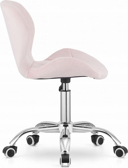 Avola Ess- und Küchenstühle Samt Rosa