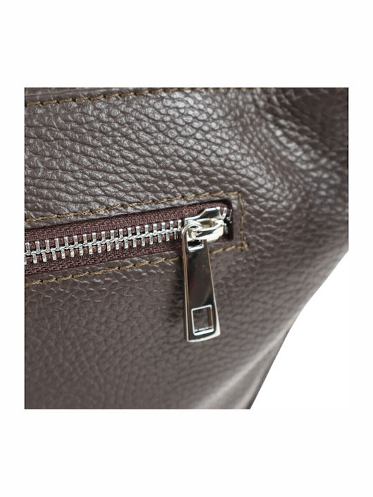 Leather Bum Bag Brown