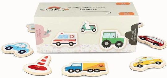 Magnetic Construction Toy 20 Pieces TIXMIX84645