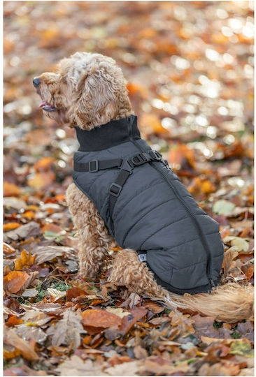 Trixie Pontis Dog Coat Fleece Blue Small with Back Length 36 cm