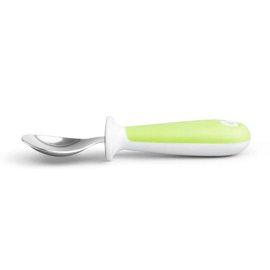 Munchkin Baby Spoon & Fork Set Raise Toddler Fork for 12+ Months Green 2 Pieces