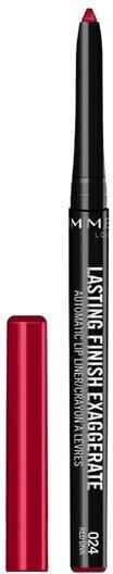 Rimmel Lasting Finish Exaggerate Creion De Buze 024 Red Diva