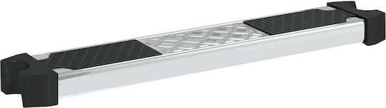 vidaXL Poolstufe aus Rostfreiem Stahl 50x9x3,5cm Silber