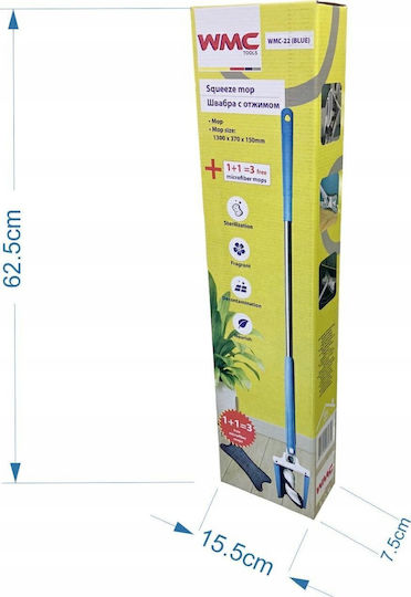 WMC Drehbare Mopp WMC-22 Blau