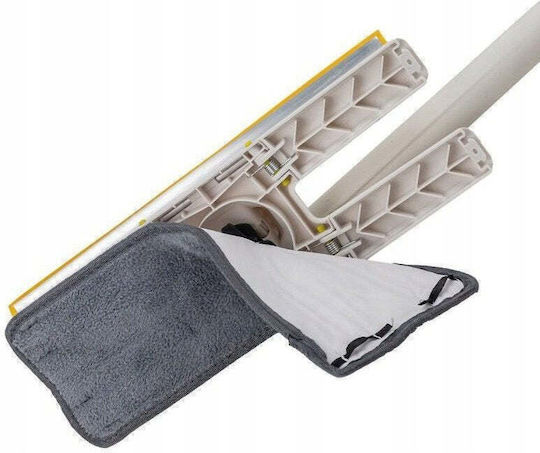 Drehbarem Mopp mit Mikrofasern WMC-3H Weiß