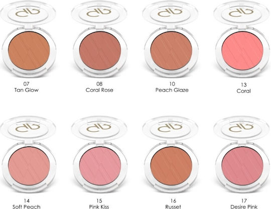 Golden Rose Pulver Rouge 14 Weiches Pfirsich 7g
