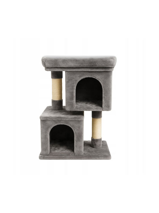 Pets Collection Kratzbaum Katzenbaum Beiges 2 Ebenen 30x40cm