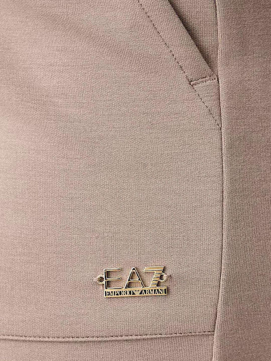 Women's Hooded Grey Sweatshirt 7W000192AF24375 U6100