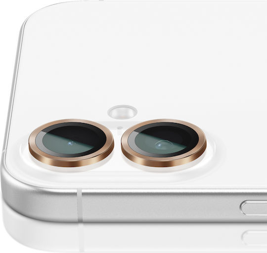 Zanaé Camera Lens Protector Iphone 17 Reinforced Aluminium Ring Golden