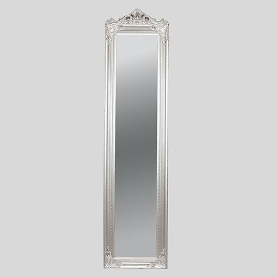 Eurolamp Ορθογώνιος Ασημί 180x45cm
