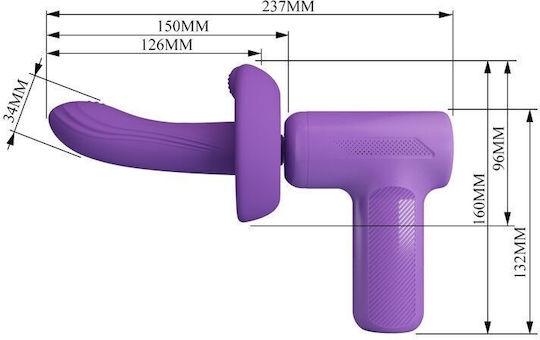 Pretty Love Massage Vibrator Purple