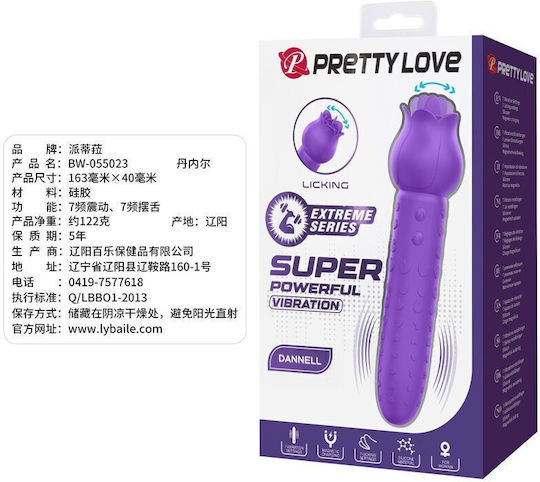 Pretty Love Clitoral Vibrator Purple