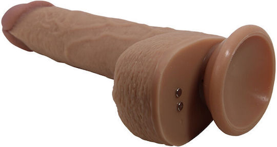 Pretty Love Tommy Realistic Vibrator with Remote Control Brown