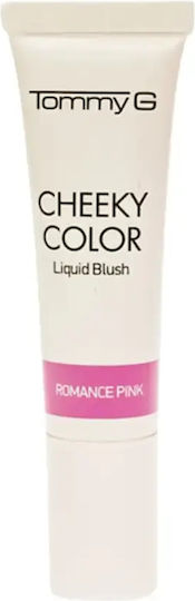 TommyG Cheeky Color Flüssiges Rouge & Blush Romance Pink