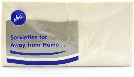 Aha Papierservietten 1 Pack Weiß 815g