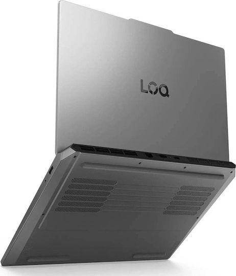 Lenovo Loq Essential 15ARP11 15.6" IPS FHD 144Hz (Ryzen 5-150/16GB/512GB SSD/GeForce RTX 5050/Без операционна система) Лунно сиво (Международна английска клавиатура)