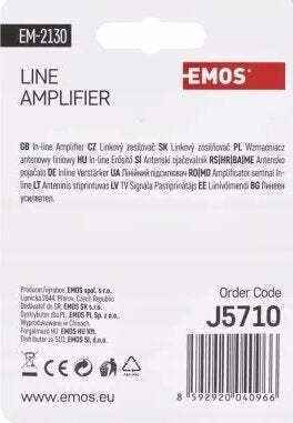 Emos J5710 Satellitenzubehör Line-Verstärker