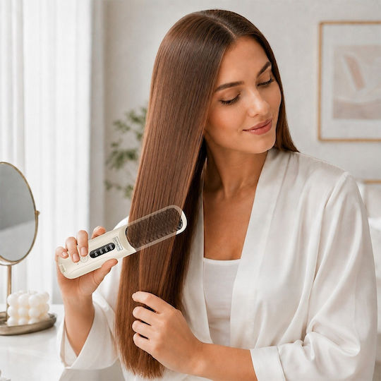 Zenwire Ceramic Heated Electric Hair Brush 35W