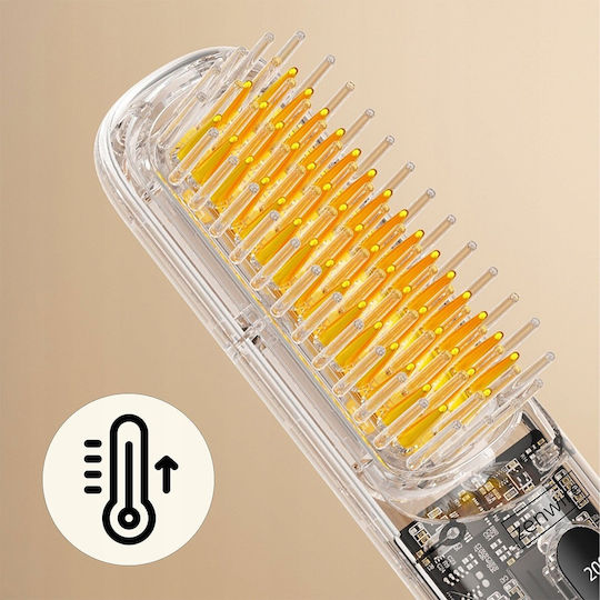 Zenwire Ceramic Heated Electric Hair Brush 35W