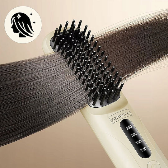Zenwire Ceramic Heated Electric Hair Brush 35W