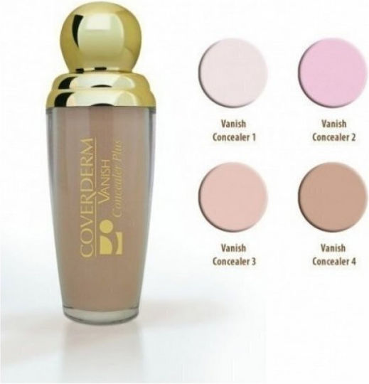 Coverderm Vanish Concealer Plus Liquid Concealer 10ml