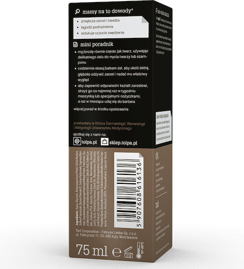 Tolpa Gesichtsöl für Bart und Schnurrbartpflegeprodukte 75ml