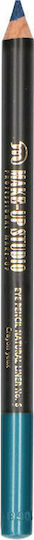 Make-up Studio Eye Pencil Natural Liner Μολύβι Ματιών 6 Petrol