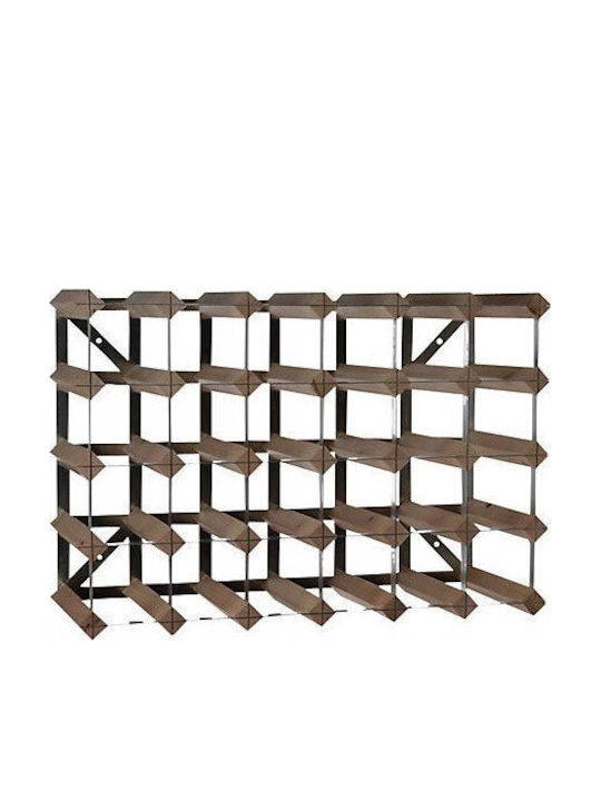 BarEq Suport de sticle cu picioare maro 61.5 cm