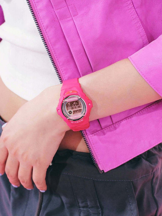 Kinderuhr Rosa