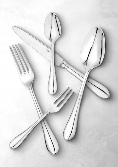 Verlo Verlo Obst/Dessert Gabel Inox Silber 18.8cm