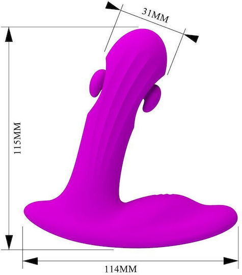 Pretty Love Analvibrator Lila