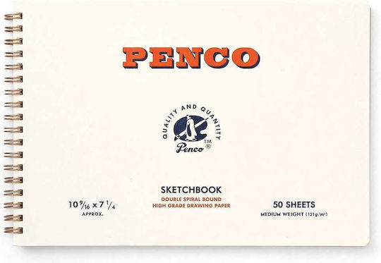 Skizzenblock Spiral Sketchbook Medium Penco B6 131 X 200 Mm