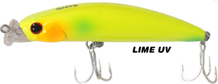 Ryuji King Mullet 90f Τεχνητό Δόλωμα Ψαράκι (Minnow) 9εκ./15gr Pearl Rainbow Uv