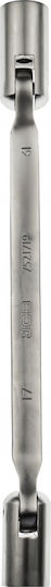 Jcb Double Sided Socket Wrench 17x19mm Professional Hand Tool