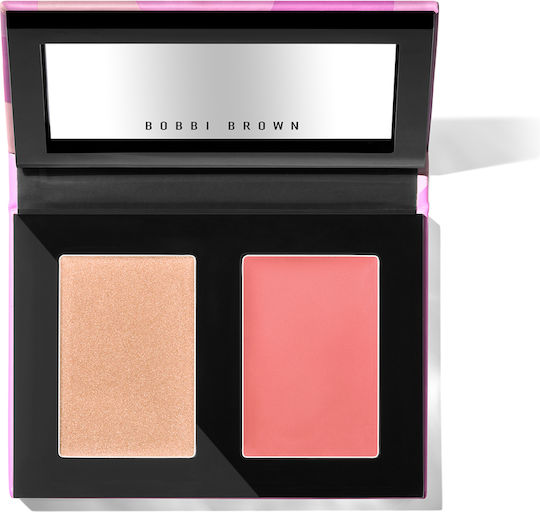 Bobbi Brown Threads Love Cremă Glow Highlighter + Pot Rouge Highlighter Blush Paletă Capacitate Ml Duo Nuanță Piirsică Capacitate G 4