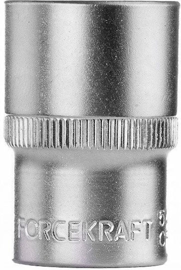 Forcekraft Σετ Καρυδακιών 1/4'' & 1/2'' 25 Τεμ 4-32mm 6-γωνα