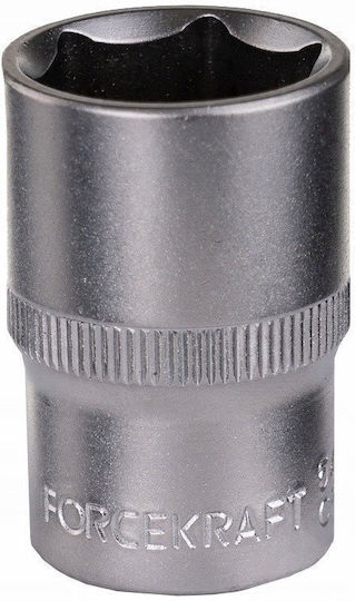 Forcekraft Σετ Καρυδακιών 1/4'' & 1/2'' 25 Τεμ 4-32mm 6-γωνα