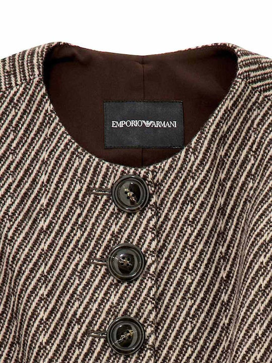 Emporio Armani Дамско сако Moka/beige