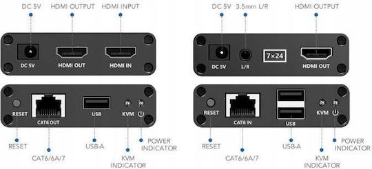 Bcs Bcs-utp-kvm-1080p Signalübertragungssystem Av HDMI-Extender