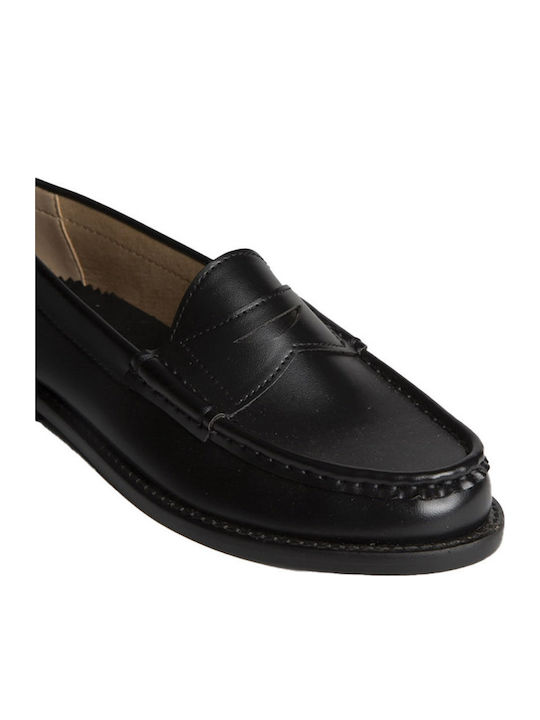 Damen Mokassins in Schwarz Farbe
