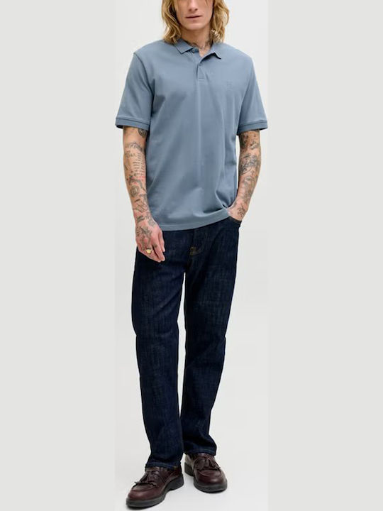 Polo Short Sleeve Blouse Grisaille