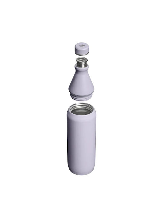Stanley Sports Water Bottle Stainless Steel 600ml Purple Stanley Sports Water Bottle Stainless Steel 600ml Purple