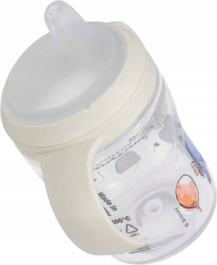 Nuk Образователно Биберон Шише от Силикон с Дръжки Бежово за 6m+ 150ml