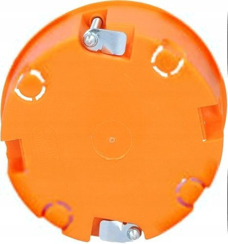 Simet Simet Anschlussdosen Verzweigung für Gipskarton IP30 in Orange Farbe 25Stücke