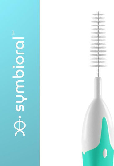 Symbioral Symbioral Interdentalbürsten mit Griff 0,8 mm Türkis 5 Stück