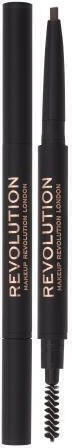 Revolution Beauty London Duo Brow Definer Химикал за Вежди Средно Кафяво 0.25гр