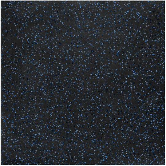 HMS Gym Equipment Flooring Double Sided Blue/Black 100x100cm 1pc