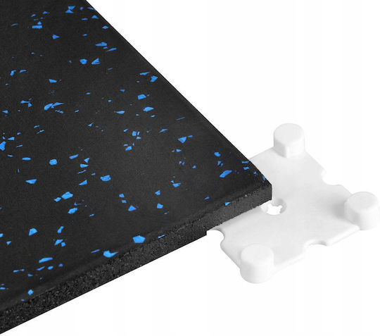 HMS Gym Equipment Flooring Double Sided Blue/Black 100x100cm 1pc