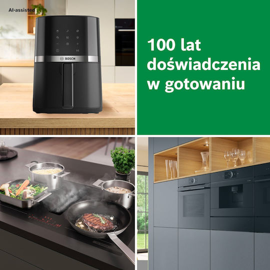 Bosch Maf24ab0 Friteuză cu aer 4lt Negru