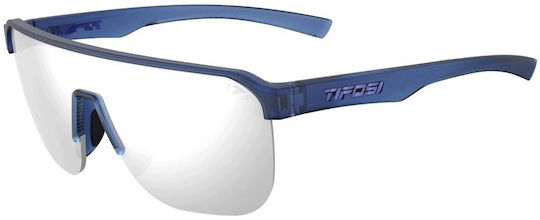 Tifosi Sanctum Cycling Glasses With Silver Frame And Mirror Lenses
